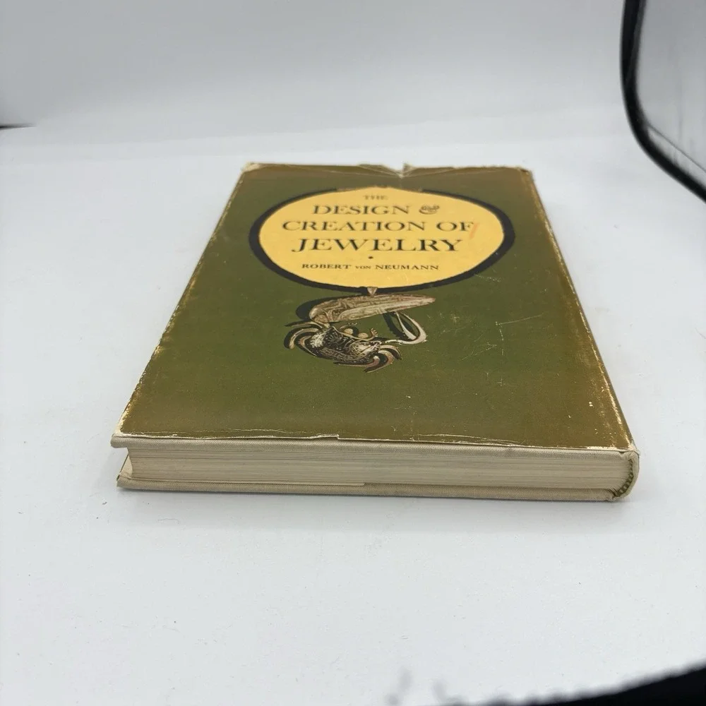 The Design and Creation‎ of Jewelry 1967 Hardcover Neumann 1st Edition 5th Print